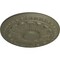 Ekena Millwork Colton Ceiling Medallion (Fits Canopies up to 4 3/4"), 15 3/4"OD x 1 1/2"P, Spartan Stone CM15CNSSF - alternate 2